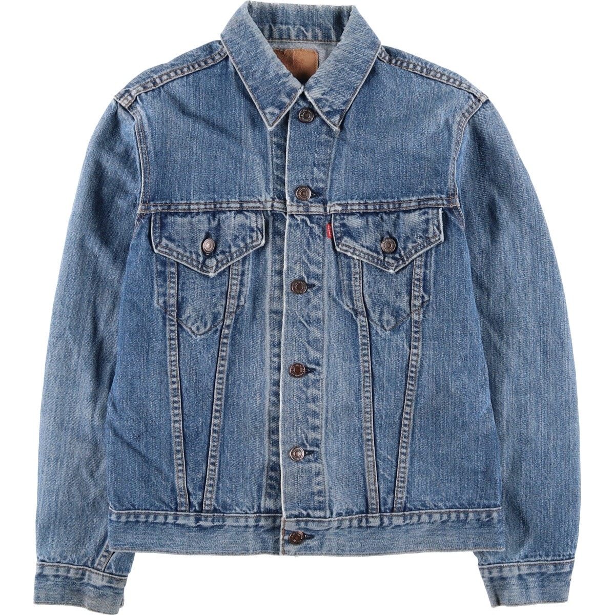 古着 リーバイス Levi's デニムジャケット Gジャン USA製 メンズS相当/eaa618245