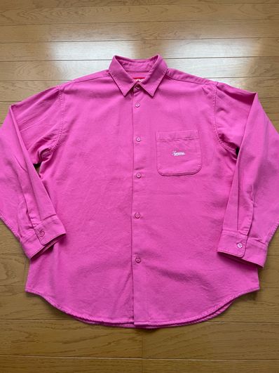 Supreme Flannel Shirt "Fushcia"