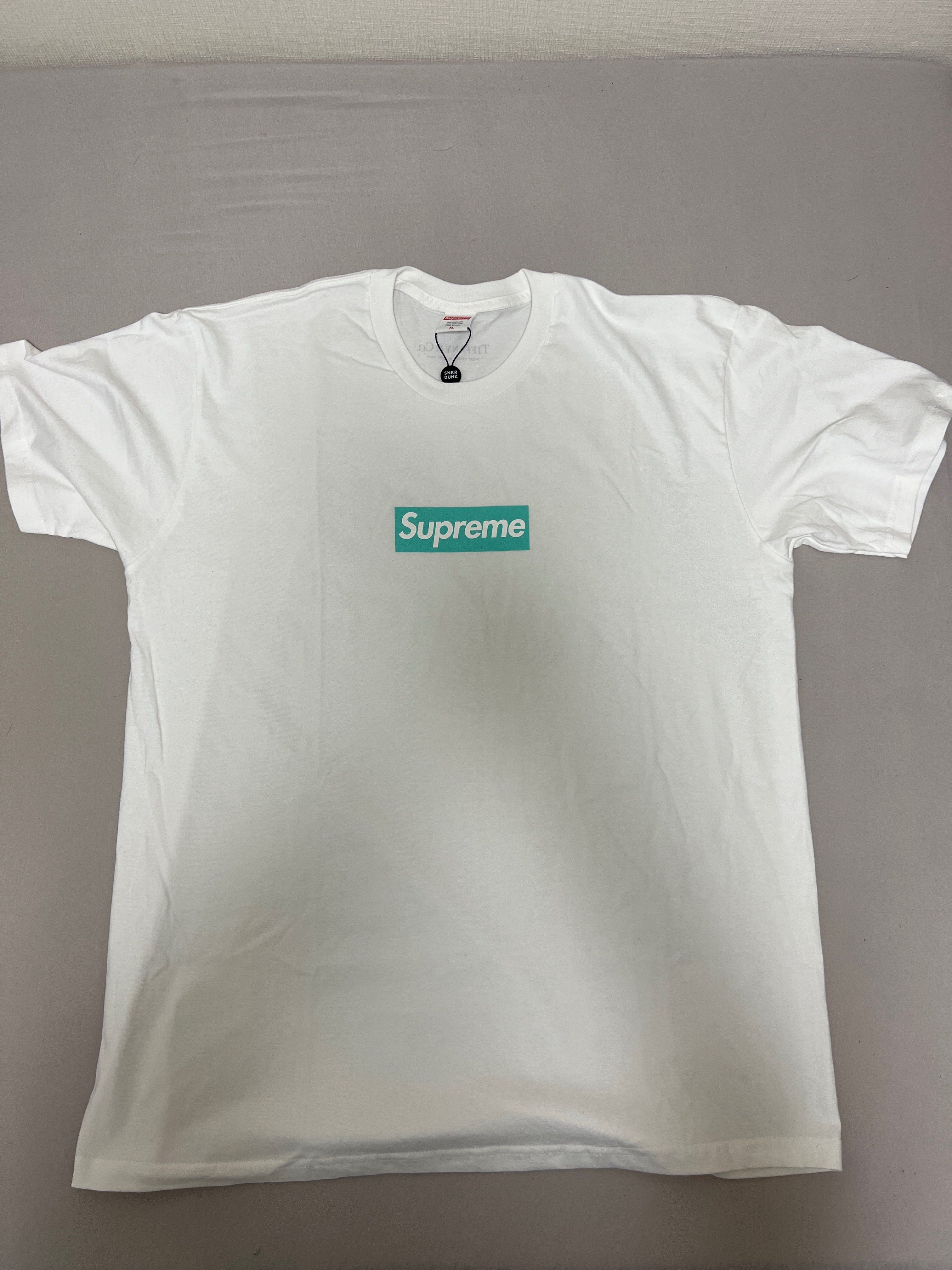 Supreme / Tiffany & Co. Box Logo Tee "White"