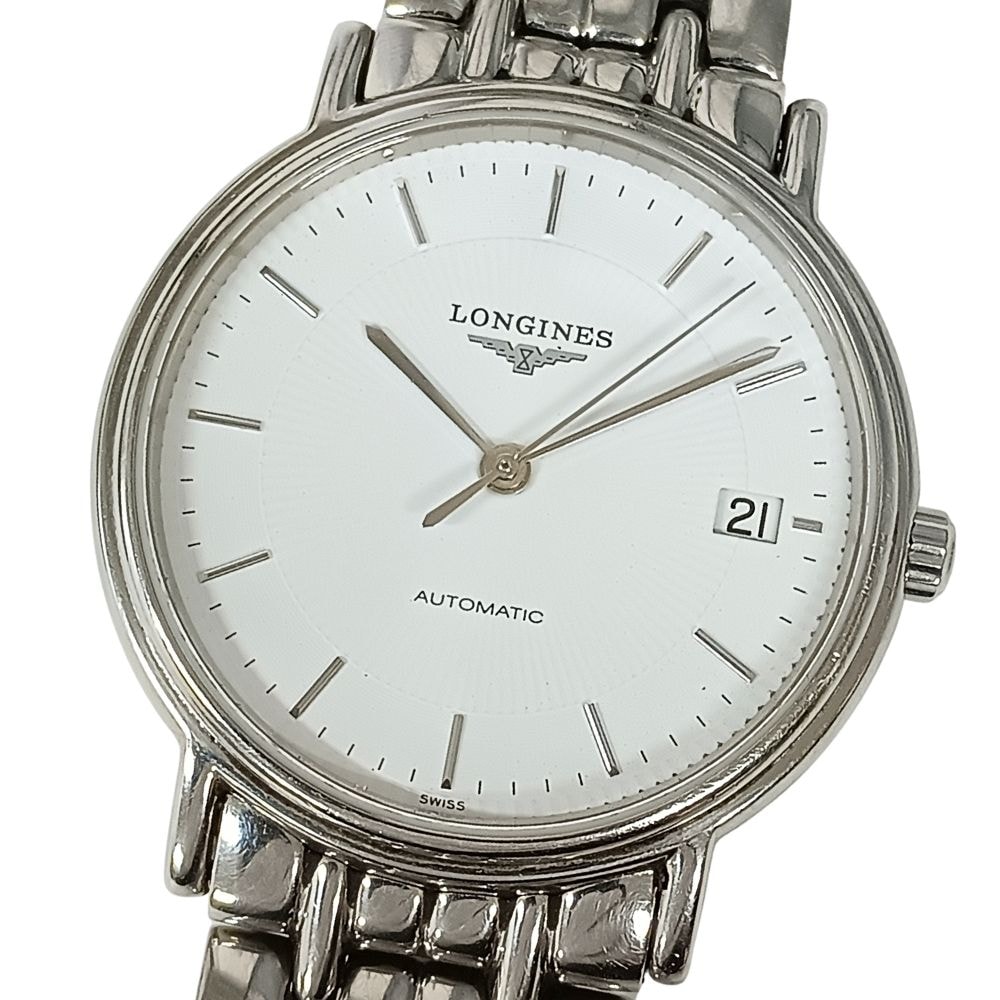 LONGINES ロンジン L4.821.4 プレザンス デイト 自動巻き メンズ 腕時計 C1001