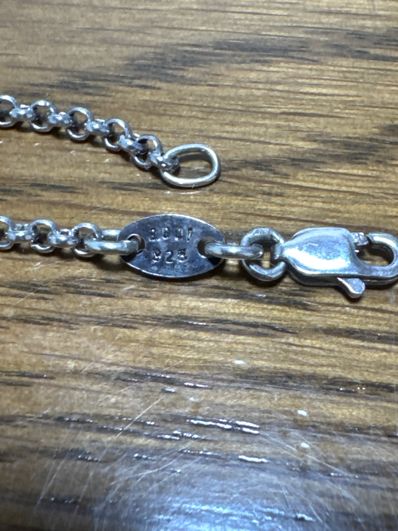 Chrome Hearts Neire Chain 45cm (18 inch) "Silver"