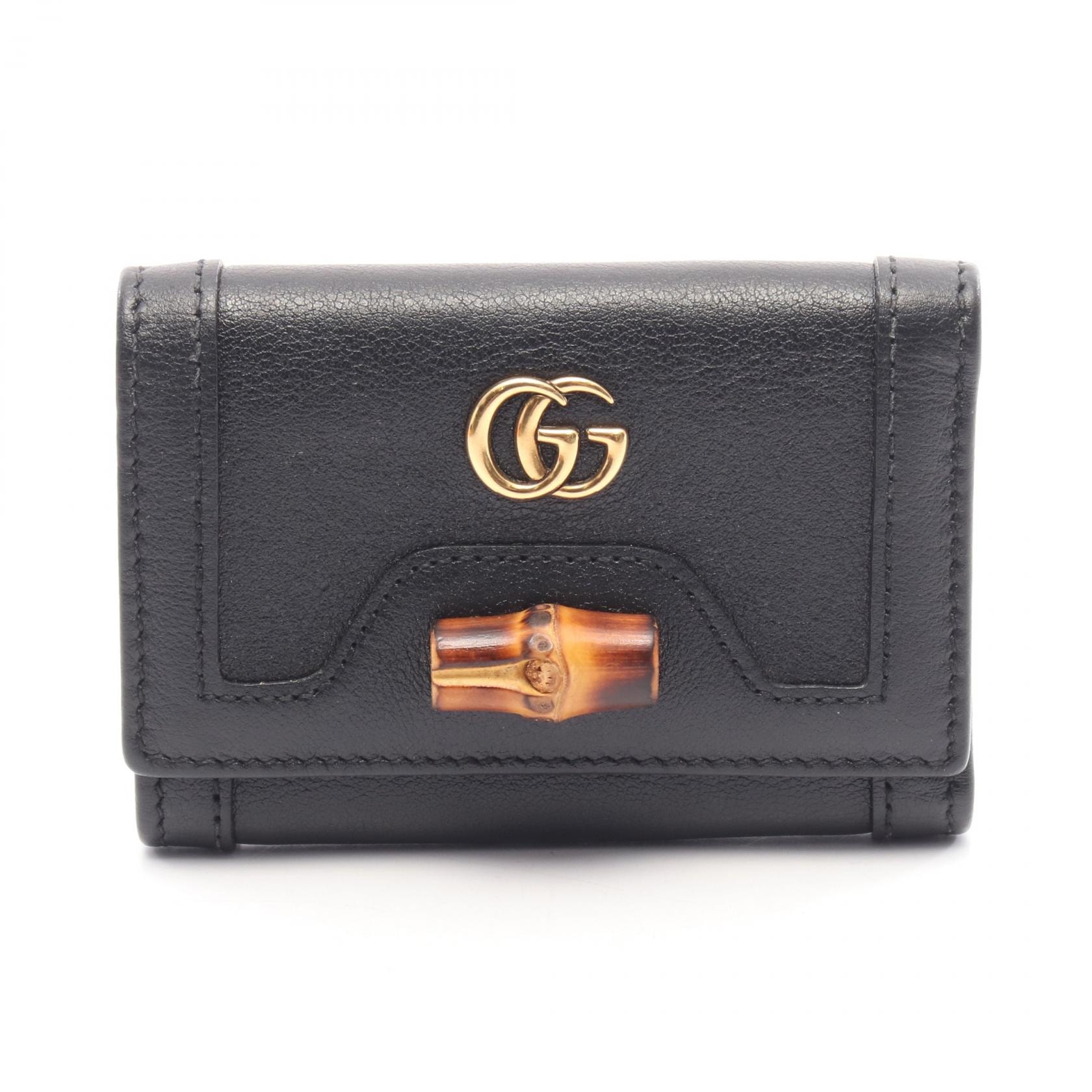 A (未使用に近い)】極美品 GUCCI グッチ ジャッキー1961 二つ折り財布