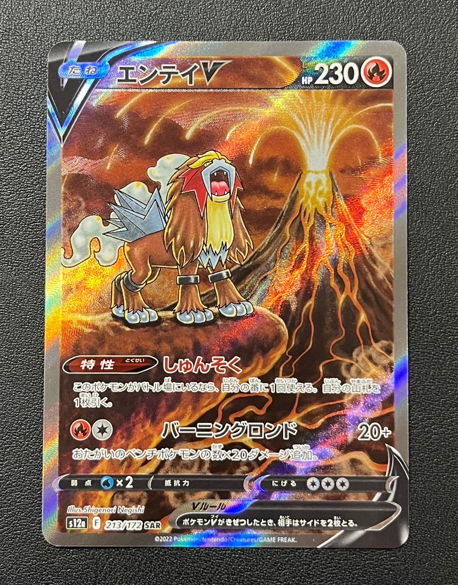 エンテイV SAR[s12a 213/172](ハイクラスパック「VSTARユニバース」)