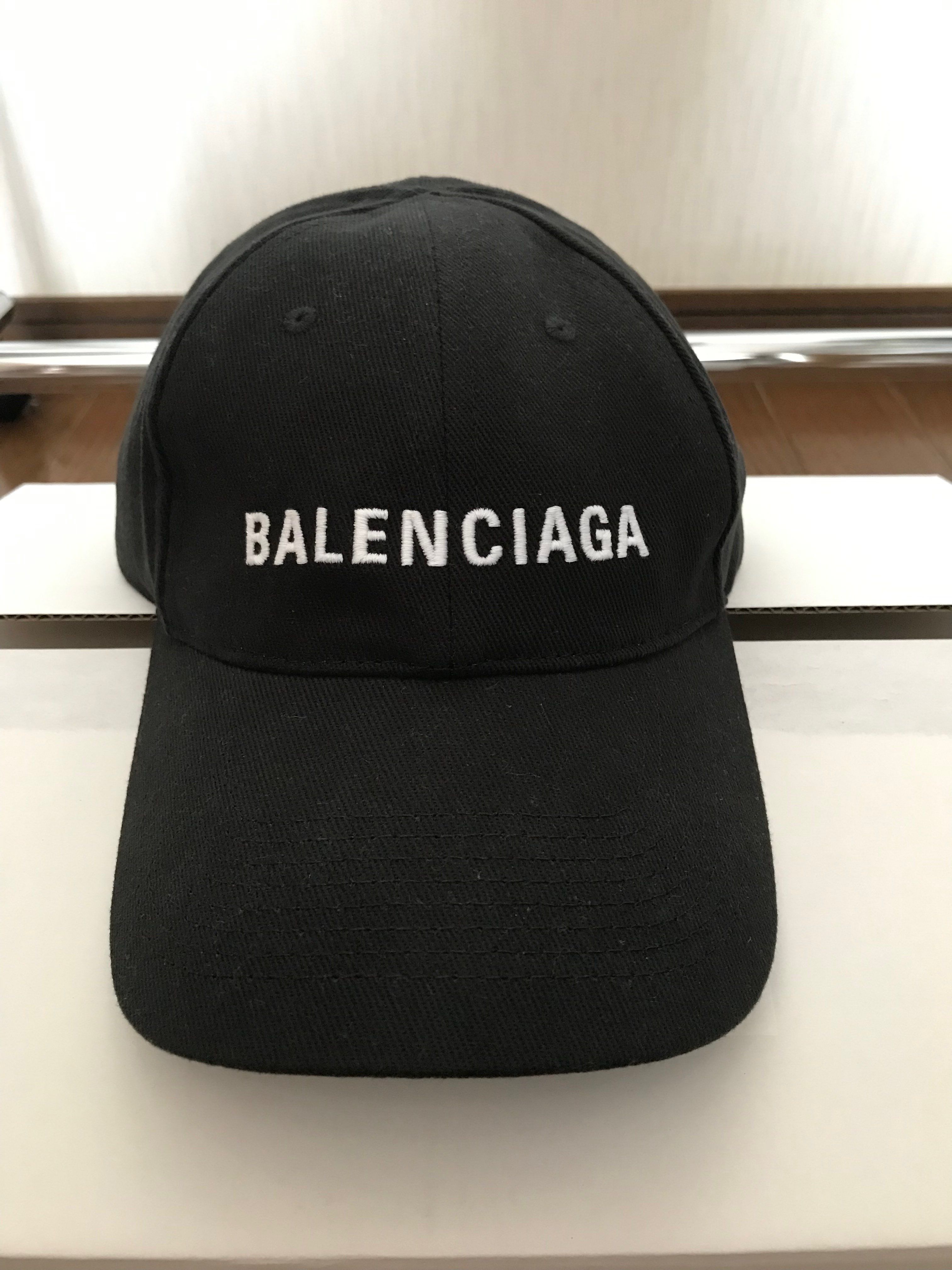 BALENCIAGA Logo Cap "Black"