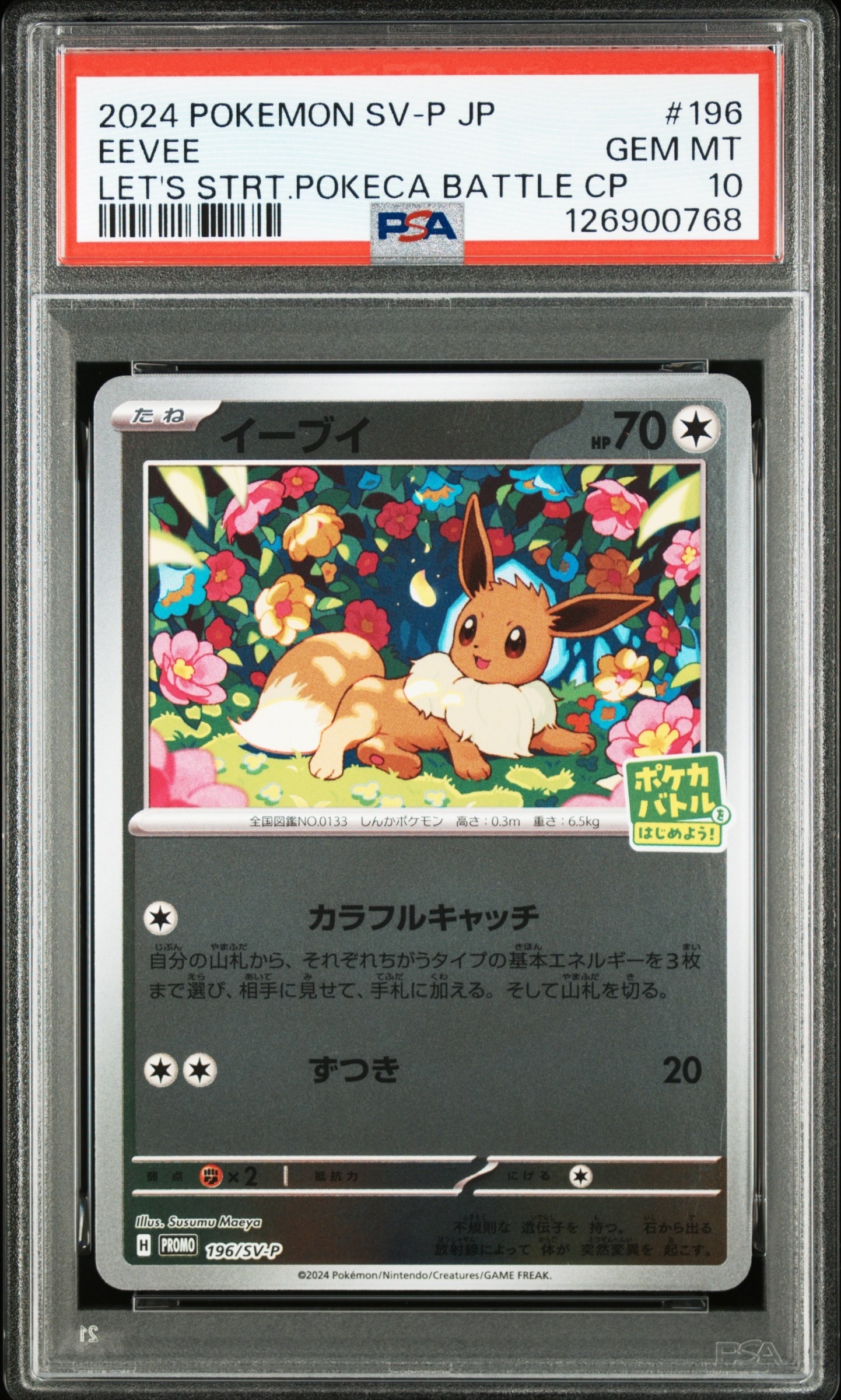 イーブイ P [SV-P-SM 196](プロモカードパック「ポケカバトルをはじめよう!キャンペーン」)