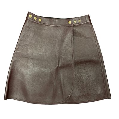 ルイヴィトン LOUIS VUITTON スカート 34 FJLS03H0Q ボルドー