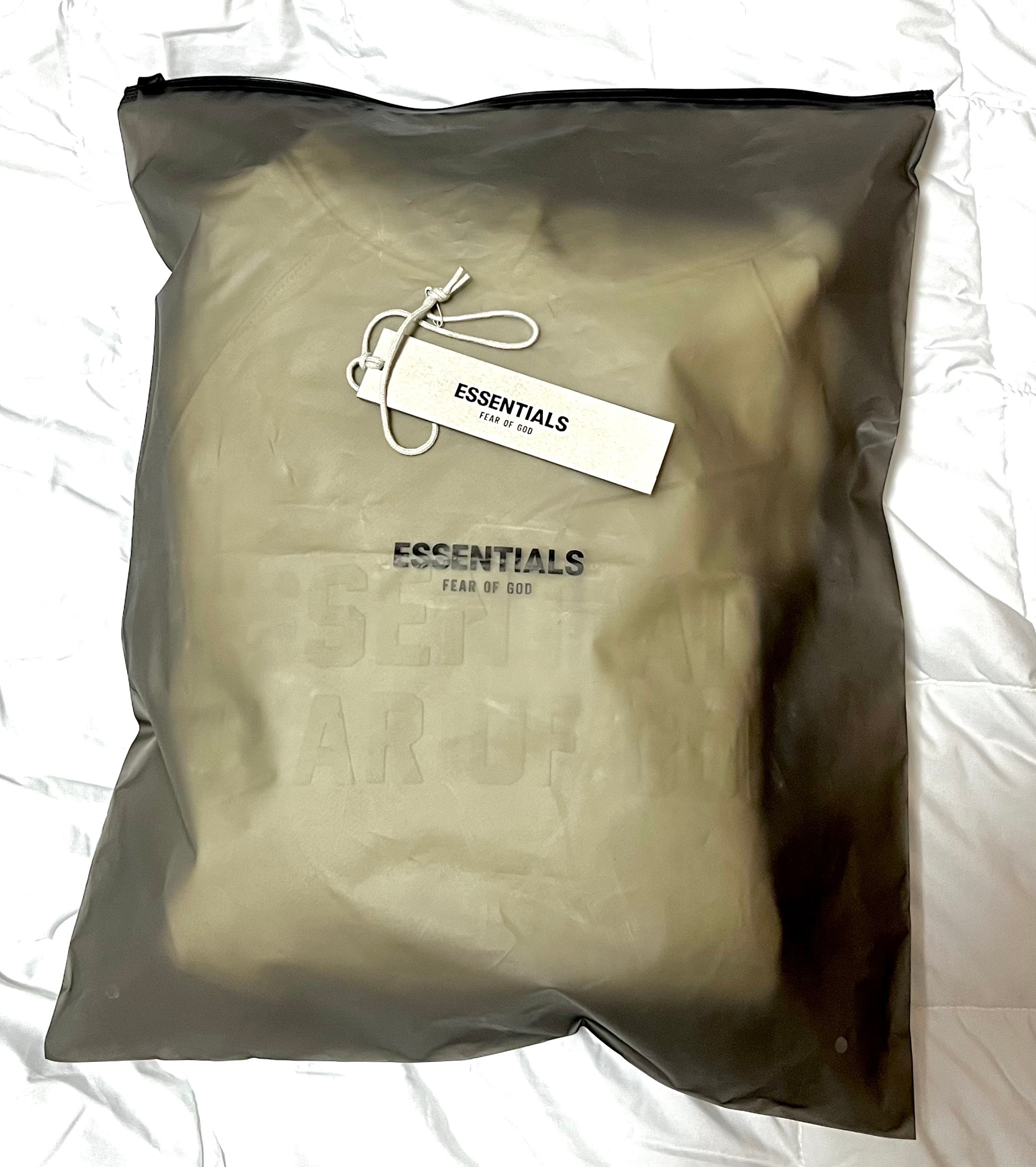 FEAR OF GOD ESSENTIALS Hoodie (Felt Logo) "Canary"