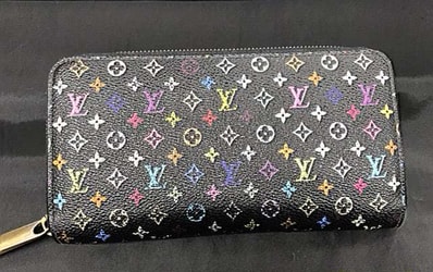 Louis Vuitton Monogram Multicolor Zippy Wallet "Black"