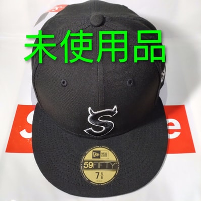 Supreme S Logo New Era "Black" (22FW)