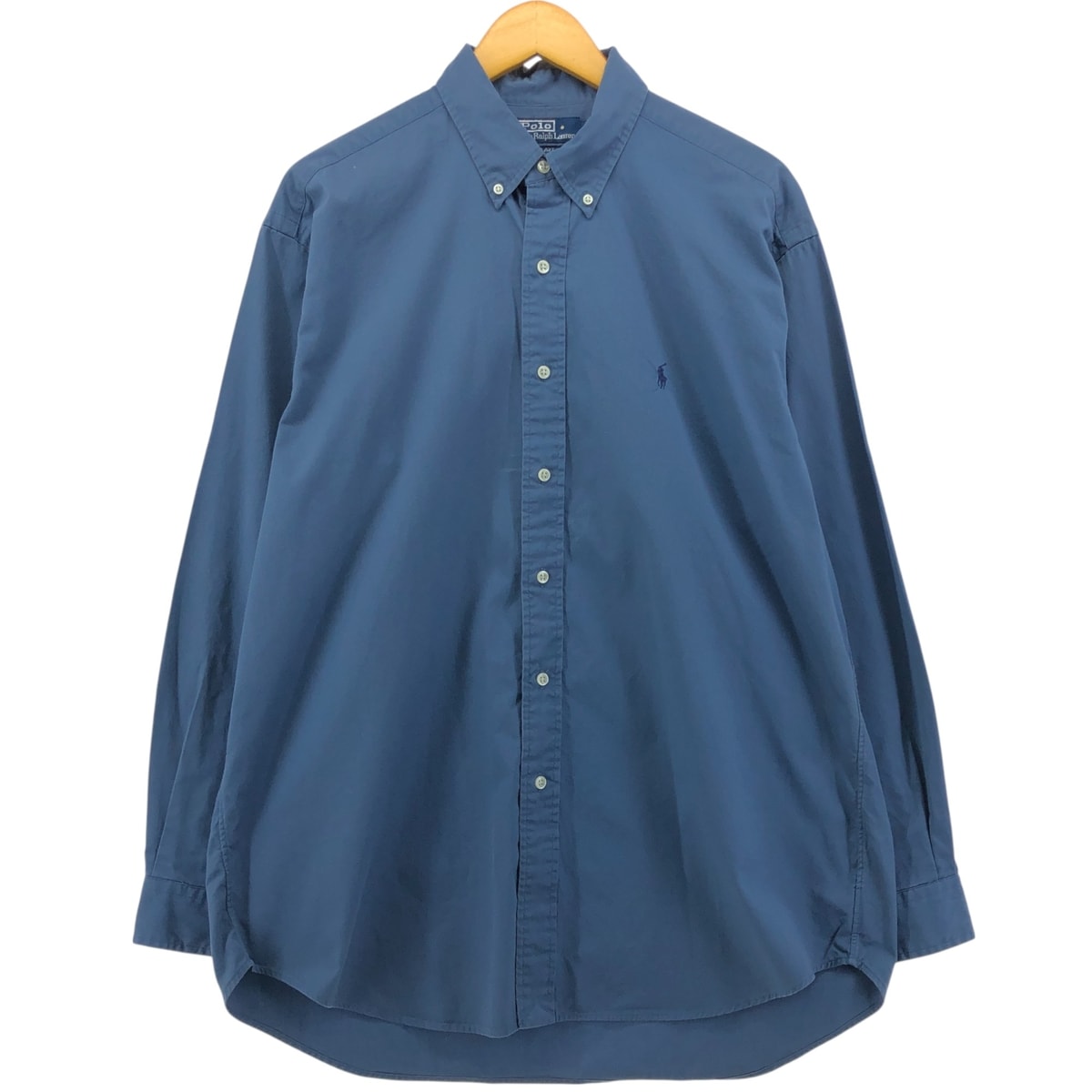 古着 ラルフローレン Ralph Lauren POLO by Ralph Lauren 長袖 ボタンダウンシャツ メンズL相当/eaa561529