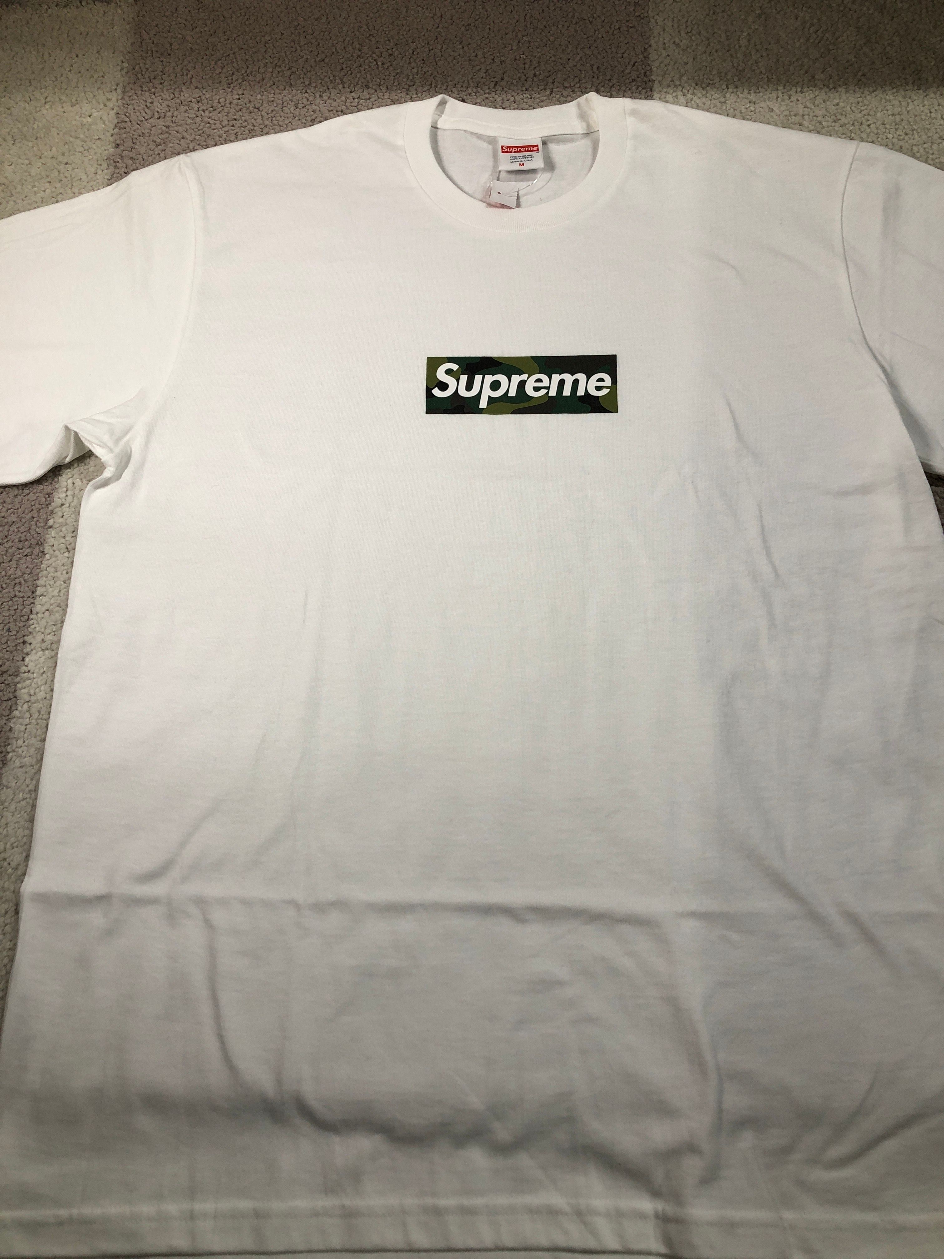 Supreme Box Logo Tee "White" (23FW)