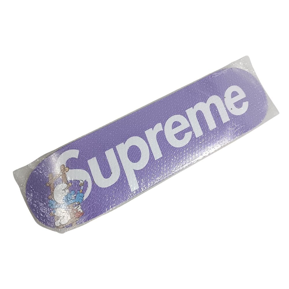 SUPREME シュプリーム Smurfs Skateboard Deck スマーフ スケートボード デッキ パープル サイズ 8.5 正規品 / 40881