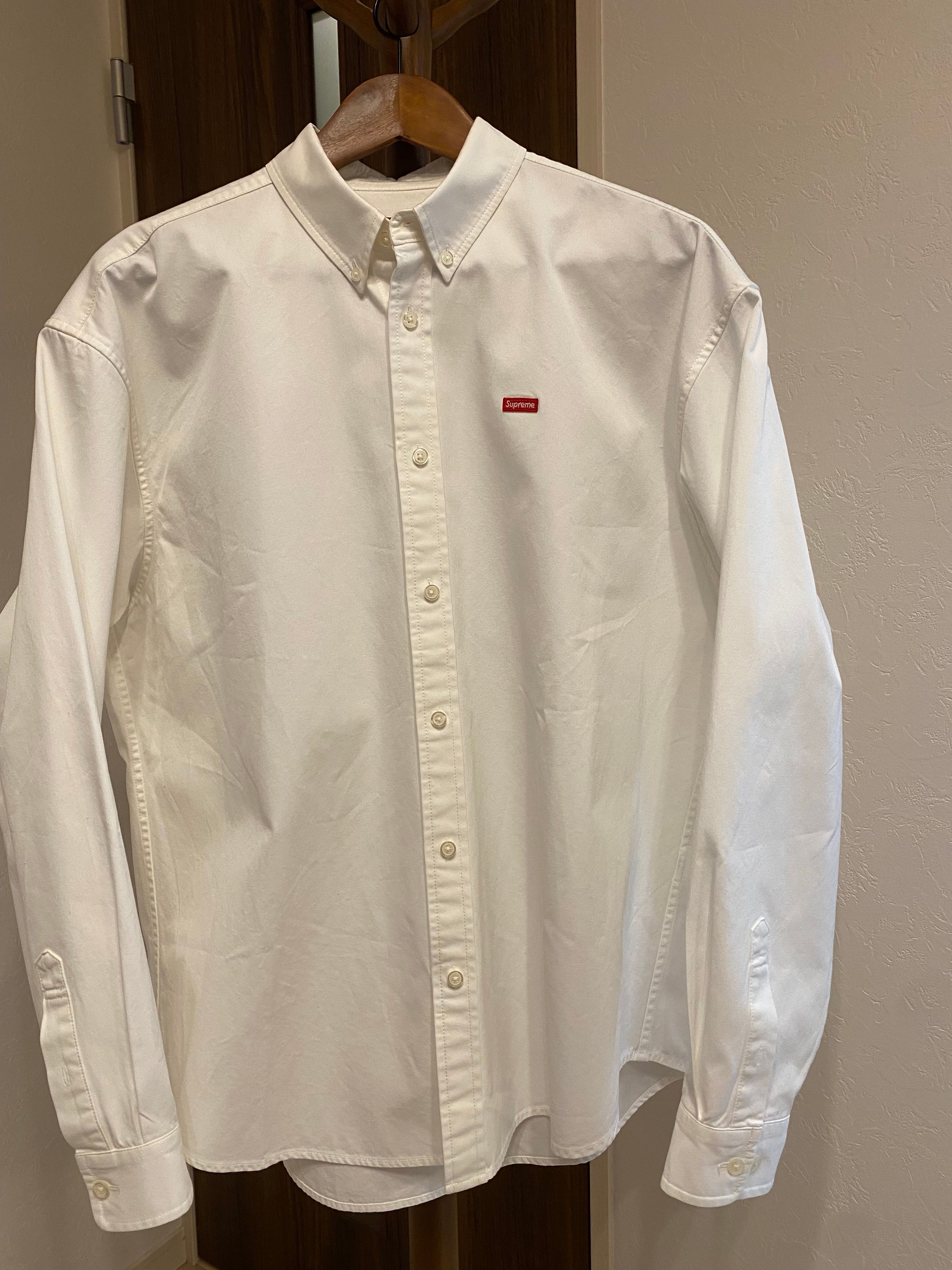 Supreme Small Box Shirt "White" (23FW)