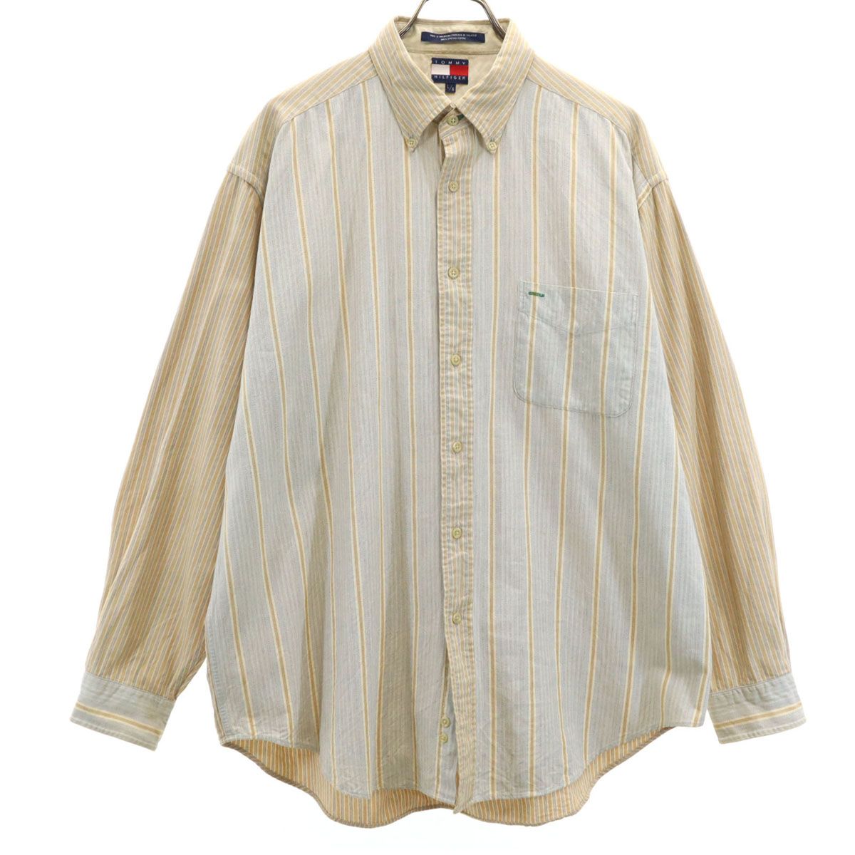 TOMMY HILFIGER 90s 長袖 ボタンダウンシャツ