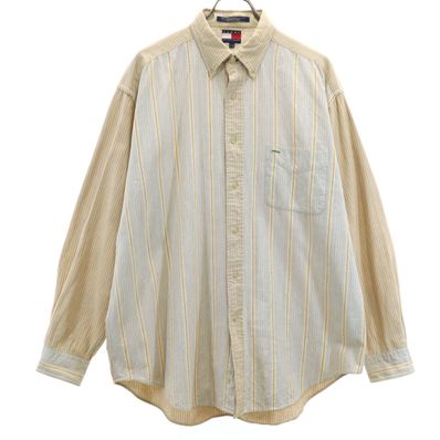 TOMMY HILFIGER 90s 長袖 ボタンダウンシャツ