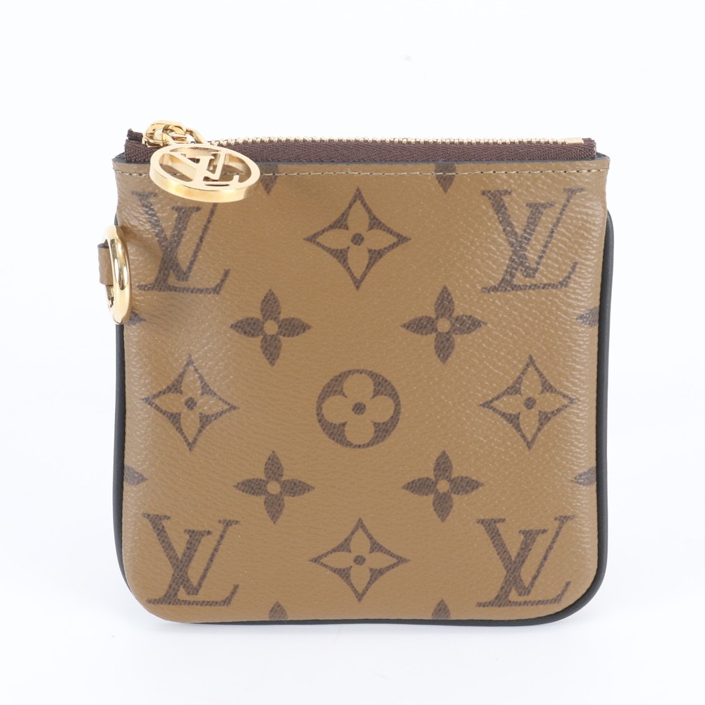 ■極美品 ルイヴィトン モノグラム リバースポシェット トリオ 小物入れ