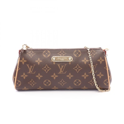 ルイ・ヴィトン LOUIS VUITTON ポシェット エヴァ モノグラム ショルダーバッグ バッグ PVCコーティングキャンバス モノグラム レディース ブラウン系 M13567 【中古】