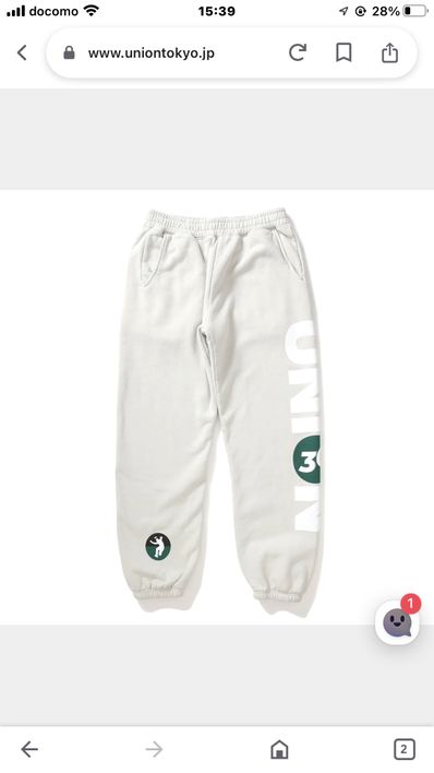 UNION ユニオン GYM スウェットパンツ