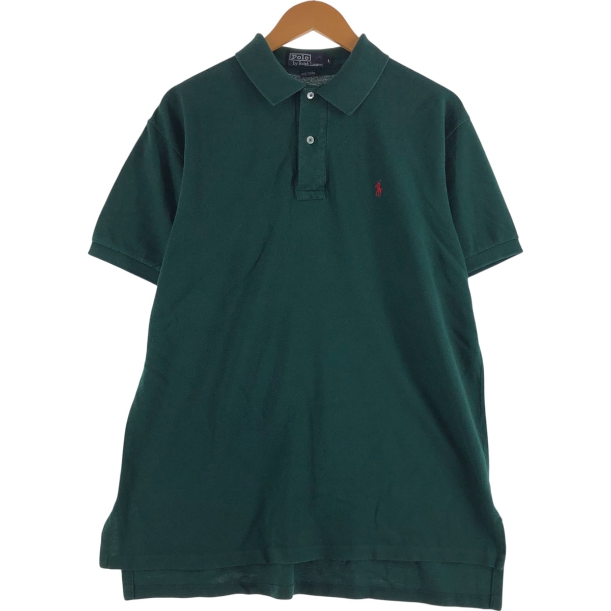 古着 90年代 ラルフローレン Ralph Lauren POLO by Ralph Lauren 半袖 ポロシャツ USA製 メンズL相当/eaa559685