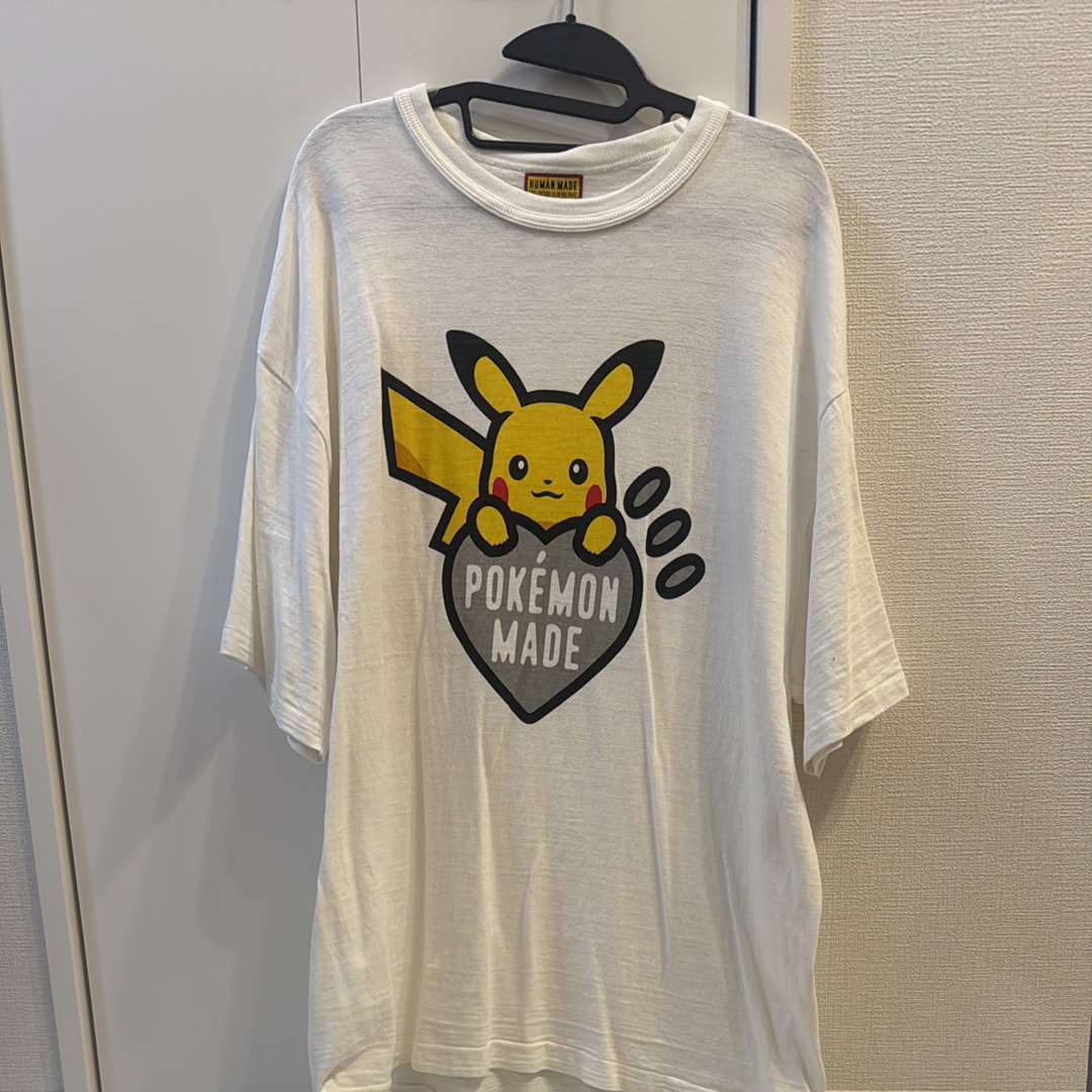 HUMAN MADE x Pokemon Made Graphic T-Shirt (Pikachu) Sapporo "White"
