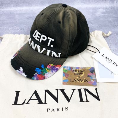 新品100%本物 【60】GALLERY DEPT LANVIN キャップ