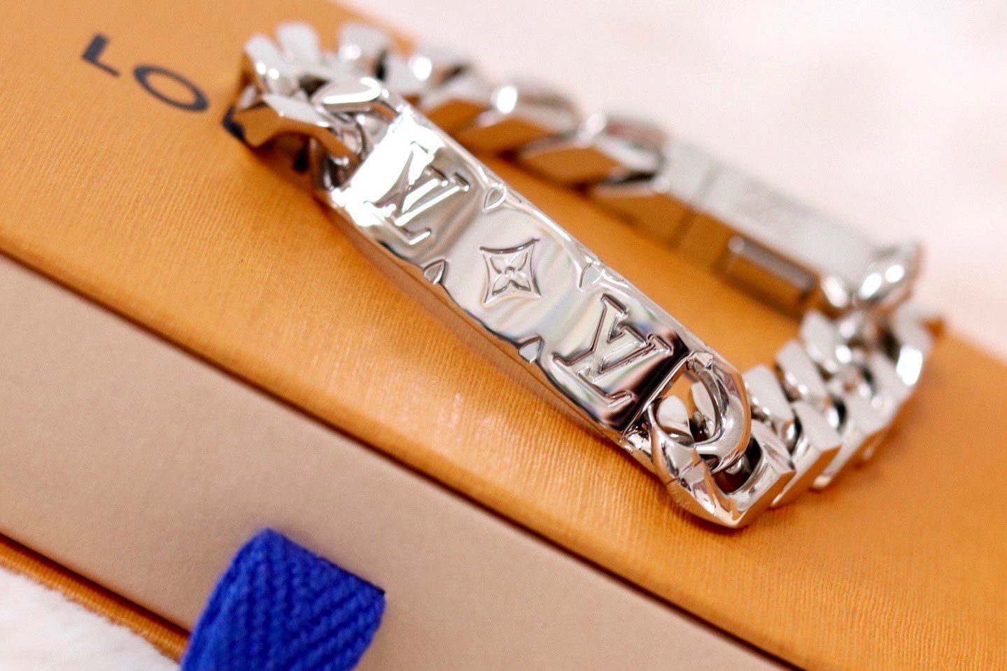 Louis Vuitton Monogram Chain Bracelet