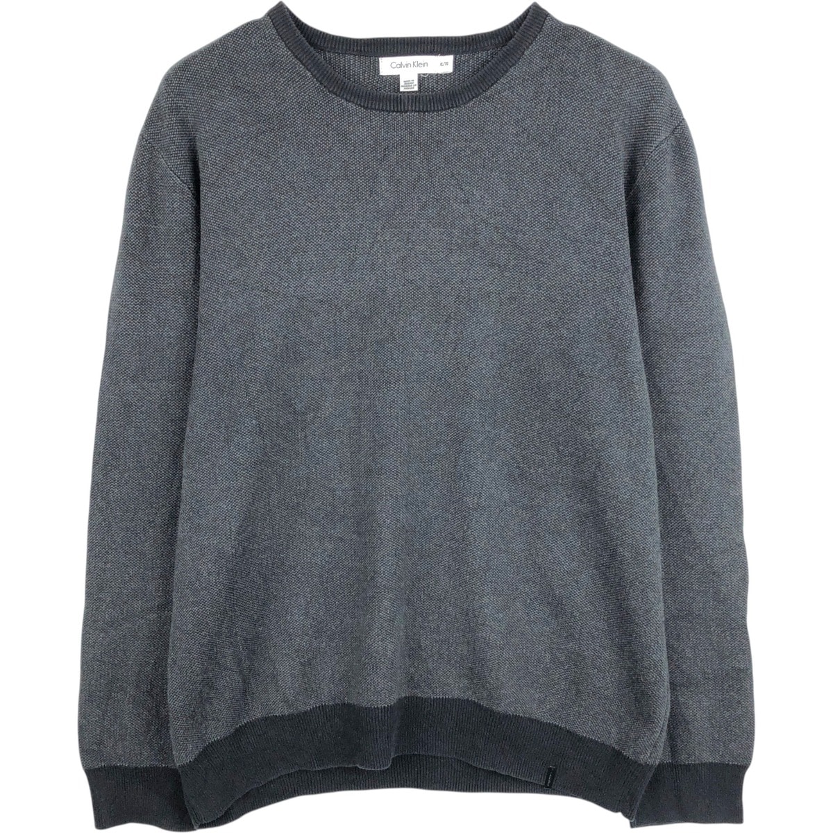 古着 カルバンクライン Calvin klein コットンニットセーター メンズXL相当/eaa672422
