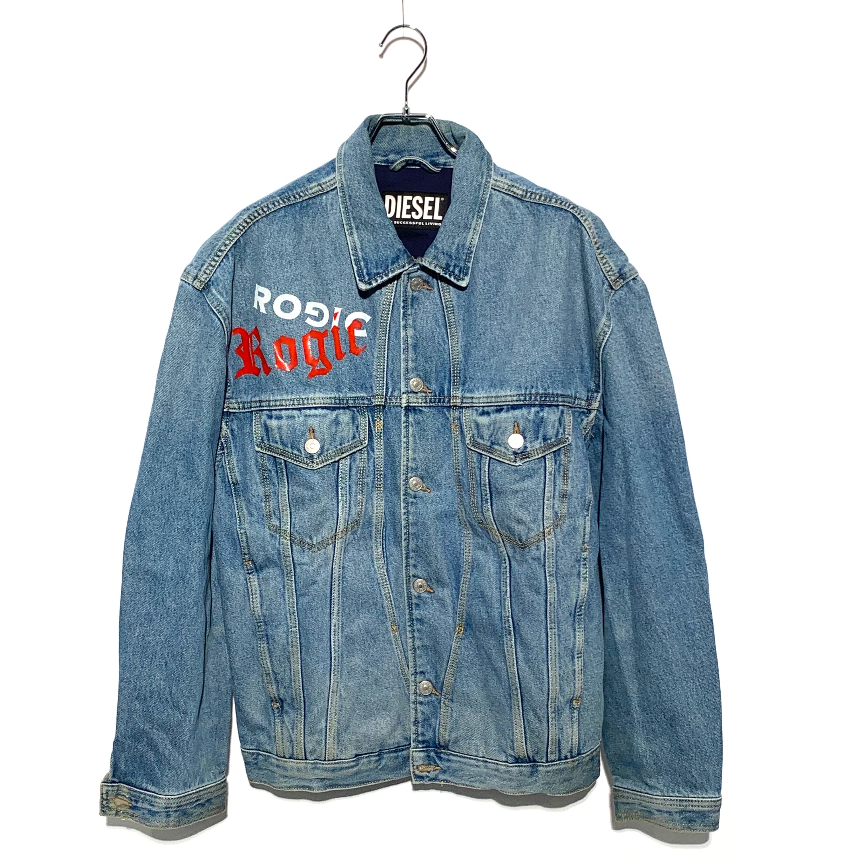DIESEL GR8 コラボ ROGIC ロゴ コットン デニムジャケット