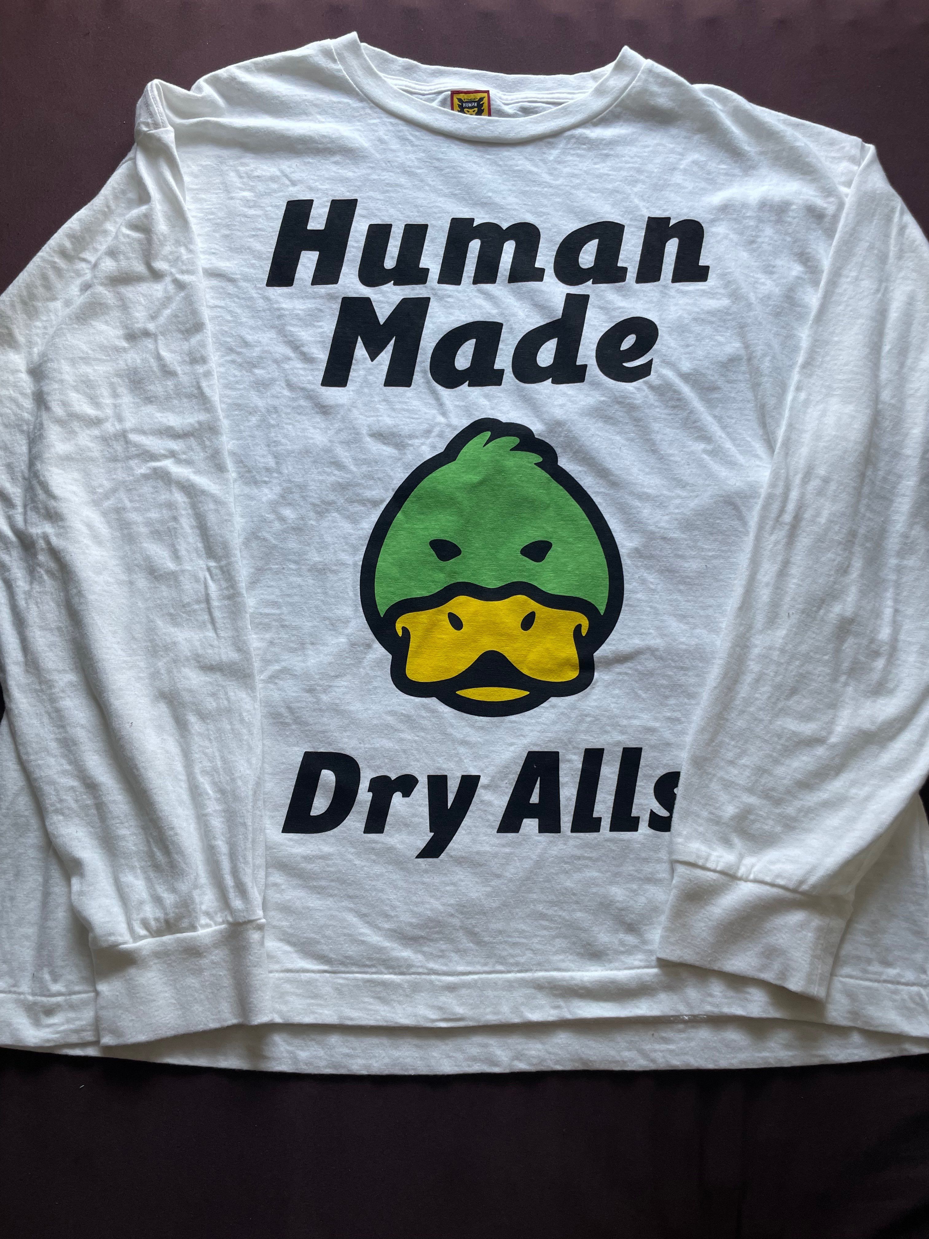HUMAN MADE L/S T-SHIRT "White"