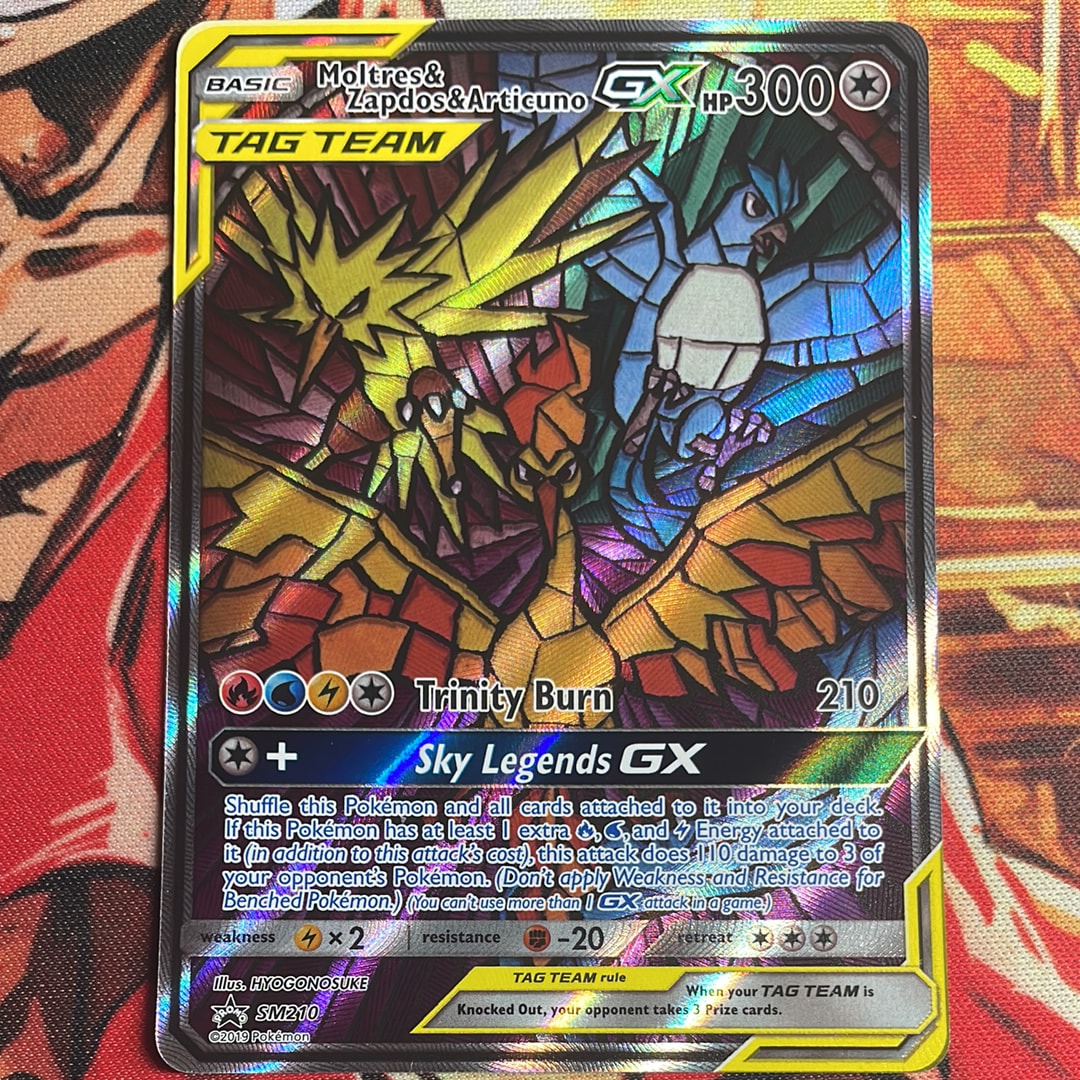 ファイヤー&サンダー&フリーザーGX P [SM210]【英語版】(サン&ムーン「プロモーションカード」)