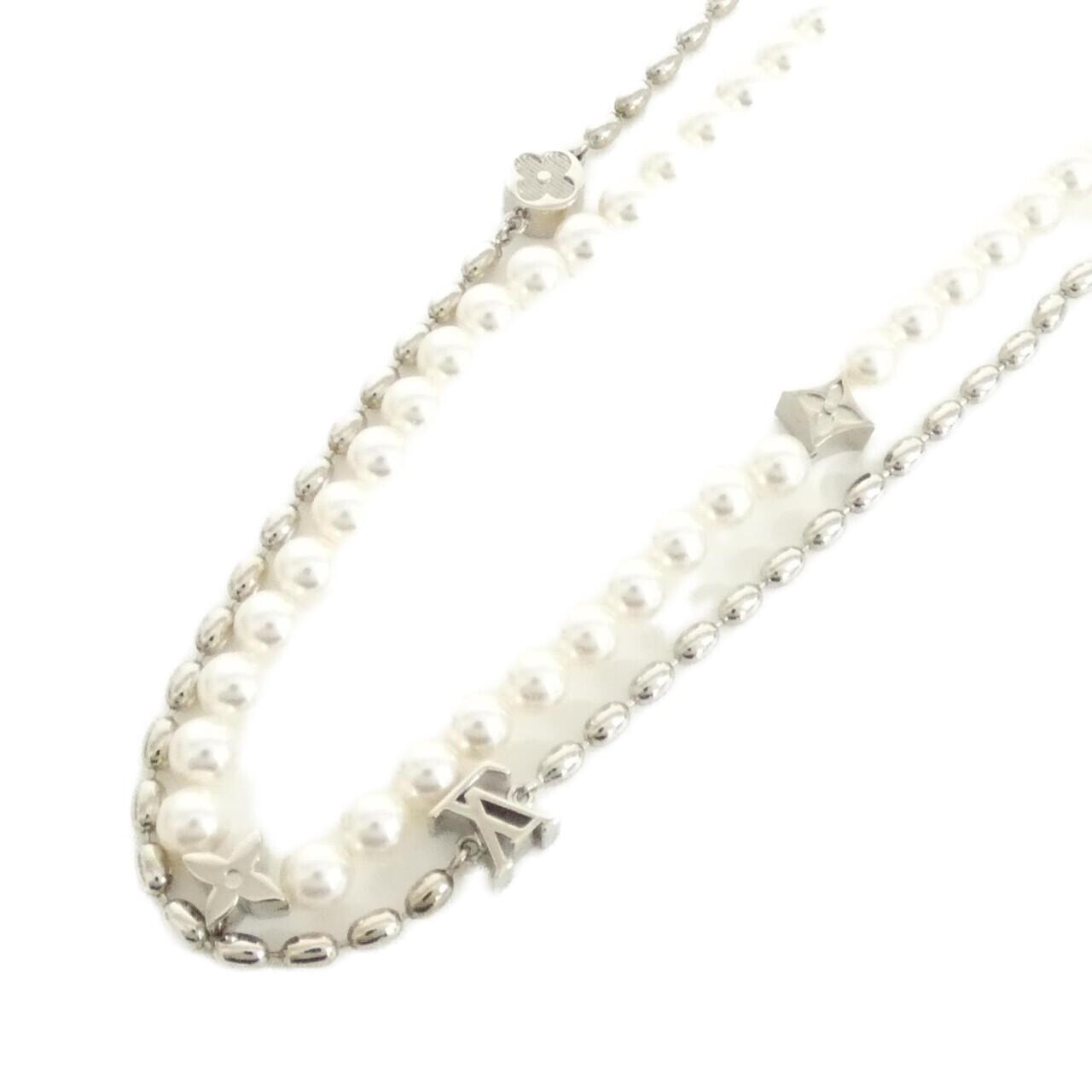 ルイヴィトン ネックレス パール フュージョン M01781 ネックレス