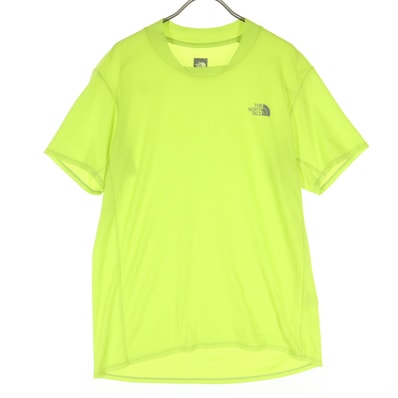 THE NORTH FACE ザノースフェイス ワンポイントロゴ 半袖 ショートスリーブ フラッシュドライ リブ クルー Tシャツ XL NT11286
