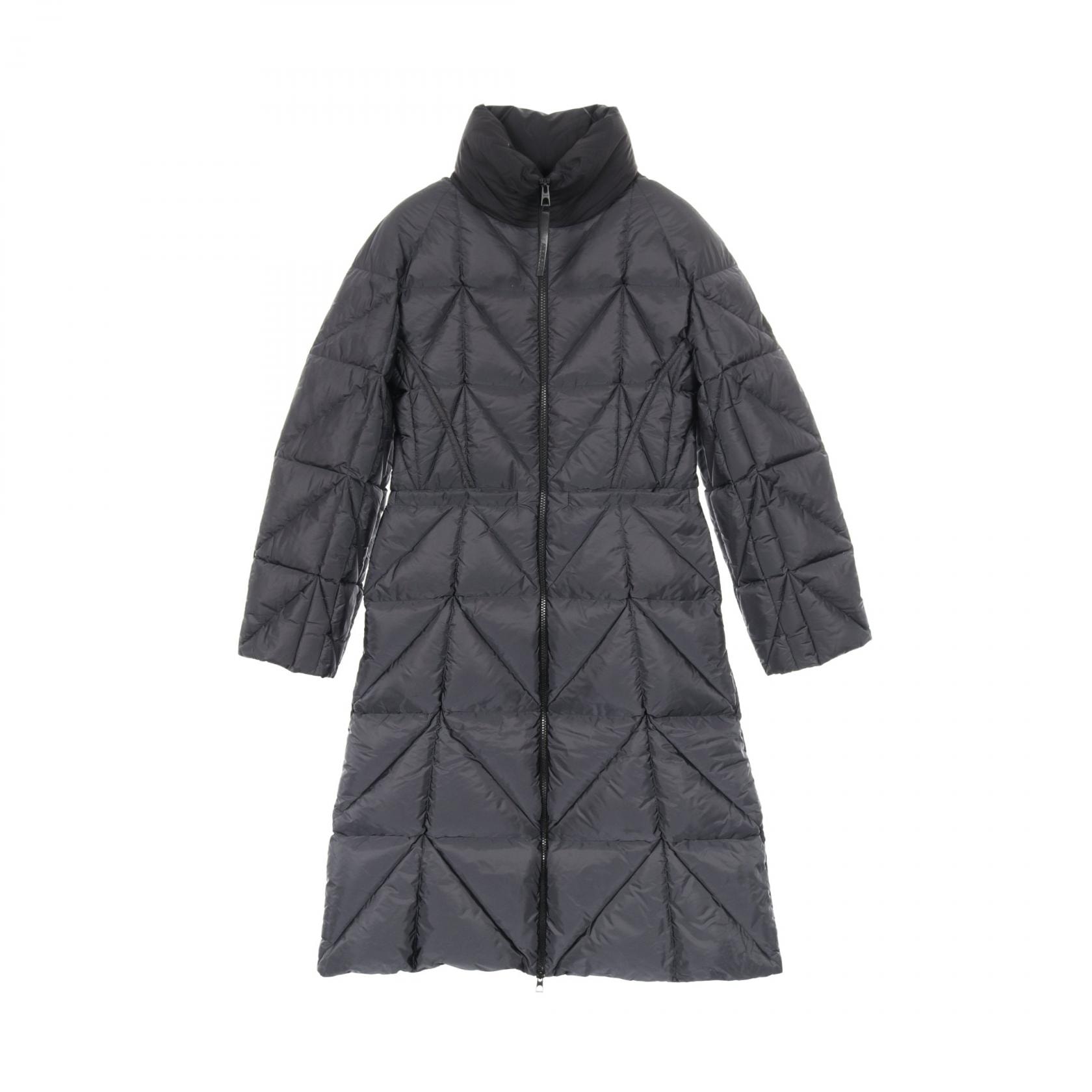 モンクレール MONCLER CERISE ダウンジャケット 衣料品 アウター ナイロン レディース グレー系 【中古】