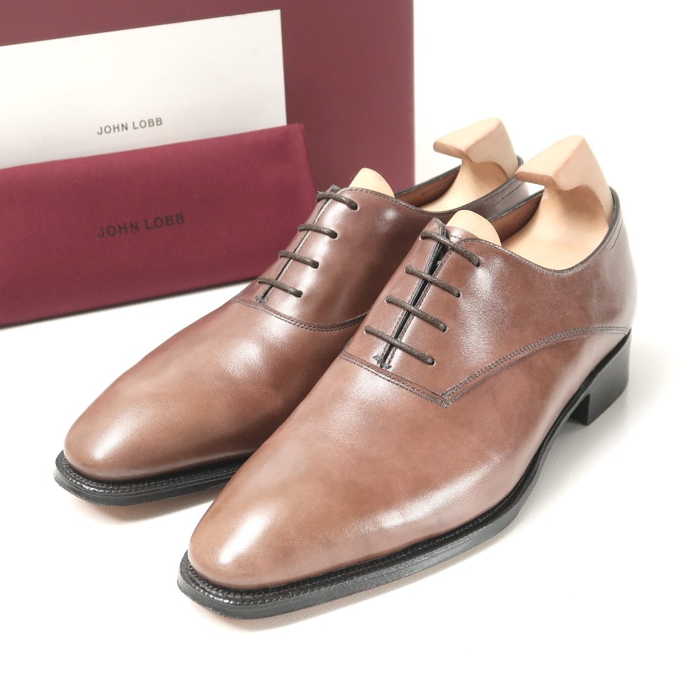 John Lobb ジョンロブ BECKETTS ベケッツ ドレスシューズ サイズ6E ミュージアムカーフ #8000 レザー 靴 イングランド製 ブランド古着【中古】20250610/RA5046