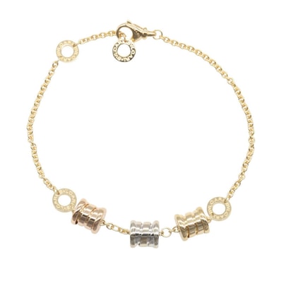 ブルガリ BVLGARI B-zero1 ビーゼロワン エレメント ブレスレット ブレスレット アクセサリー K18(イエローゴールド) K18WG(ホワイトゴールド) K18PG(ピンクゴールド) レディース ゴールド系 / シルバー系 【中古】