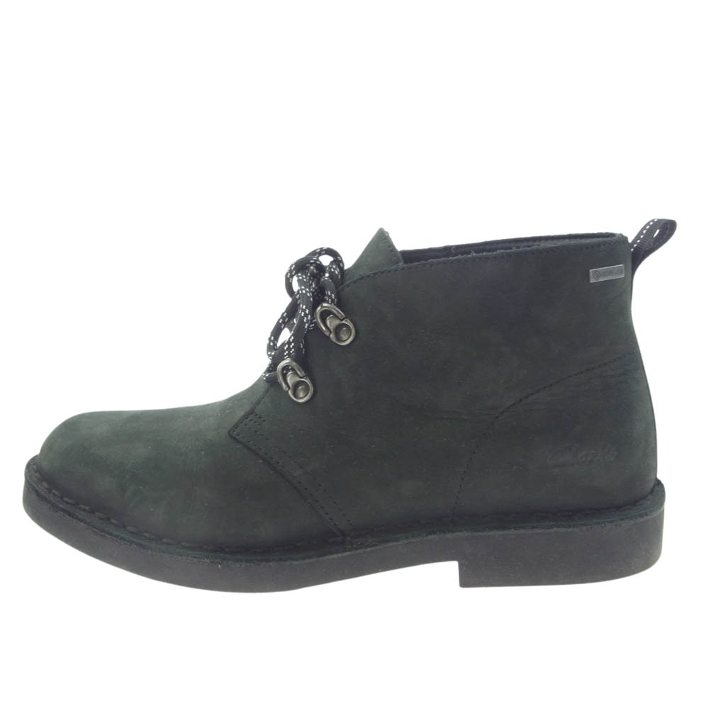 Clarks クラークス ブーツ 26162172 DESERT BT2 GTX デザートブーツ2 ゴアテックス ブラック系 25.5cm【中古】