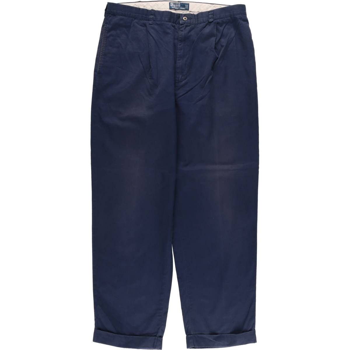 古着 ラルフローレン Ralph Lauren POLO by Ralph Lauren ワンタック チノパンツ メンズw34相当/eaa533148