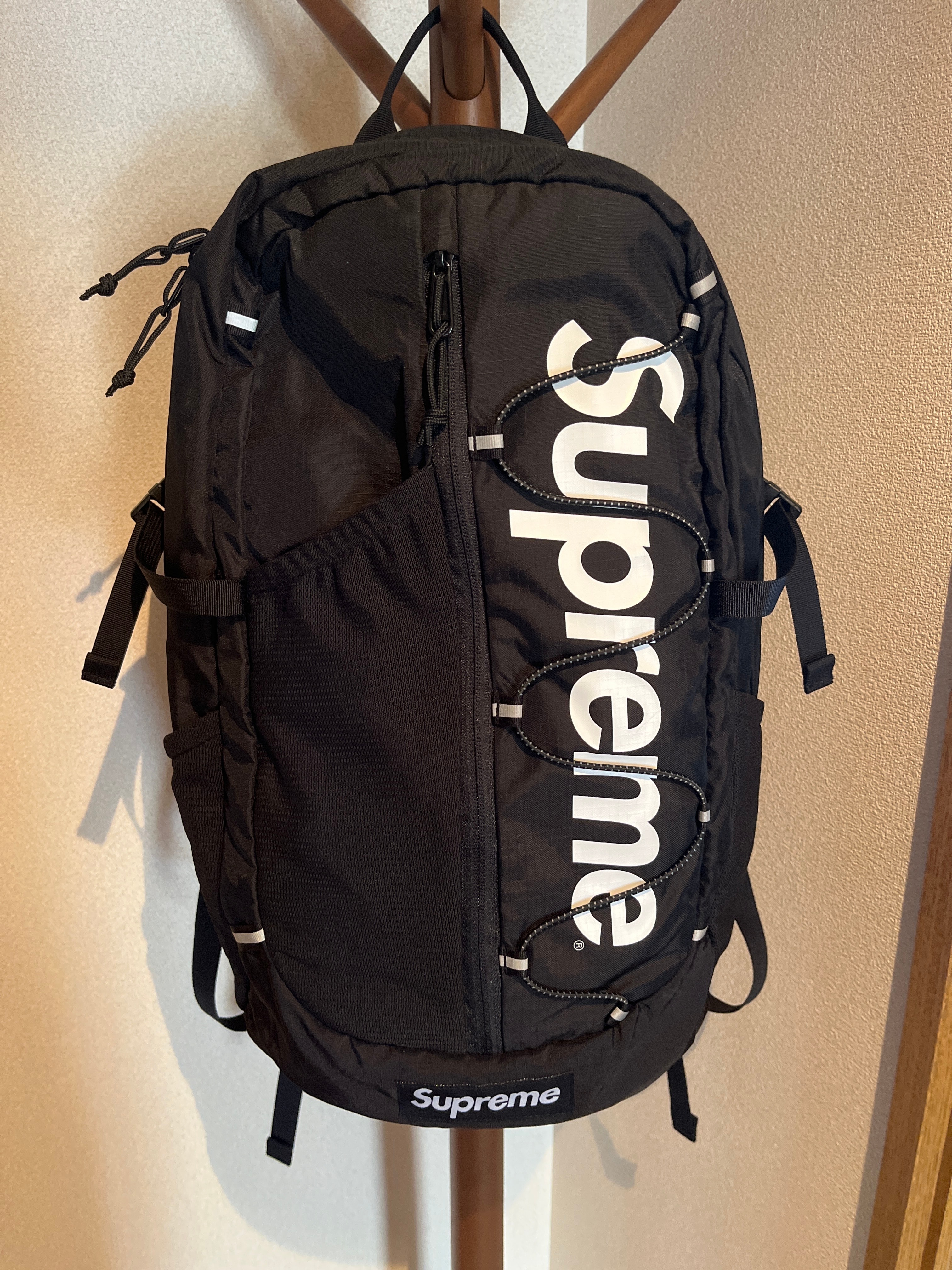 Supreme 2017SS Backpack "Black"