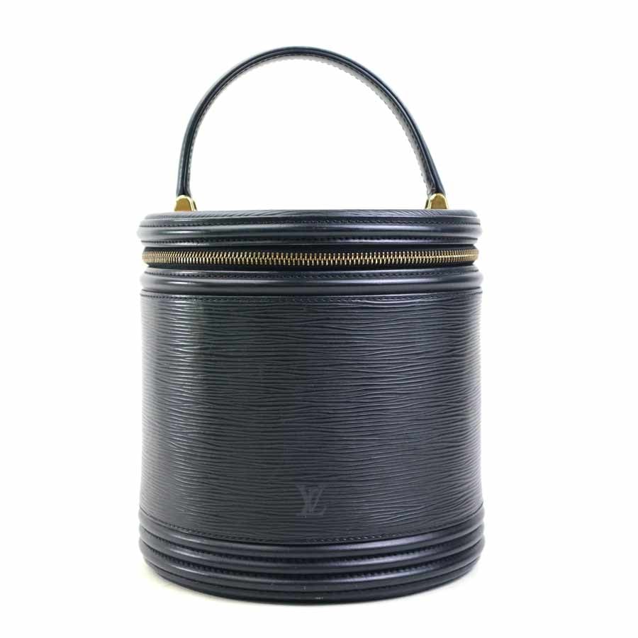 ルイ ヴィトン LOUIS VUITTON ハンドバッグ エピ カンヌ エピレザー ノワール レディース M48032【中古】 h31301a