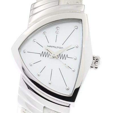 ☆良品 ★箱付き ハミルトン ベンチュラ H242112 レディース 【中古】