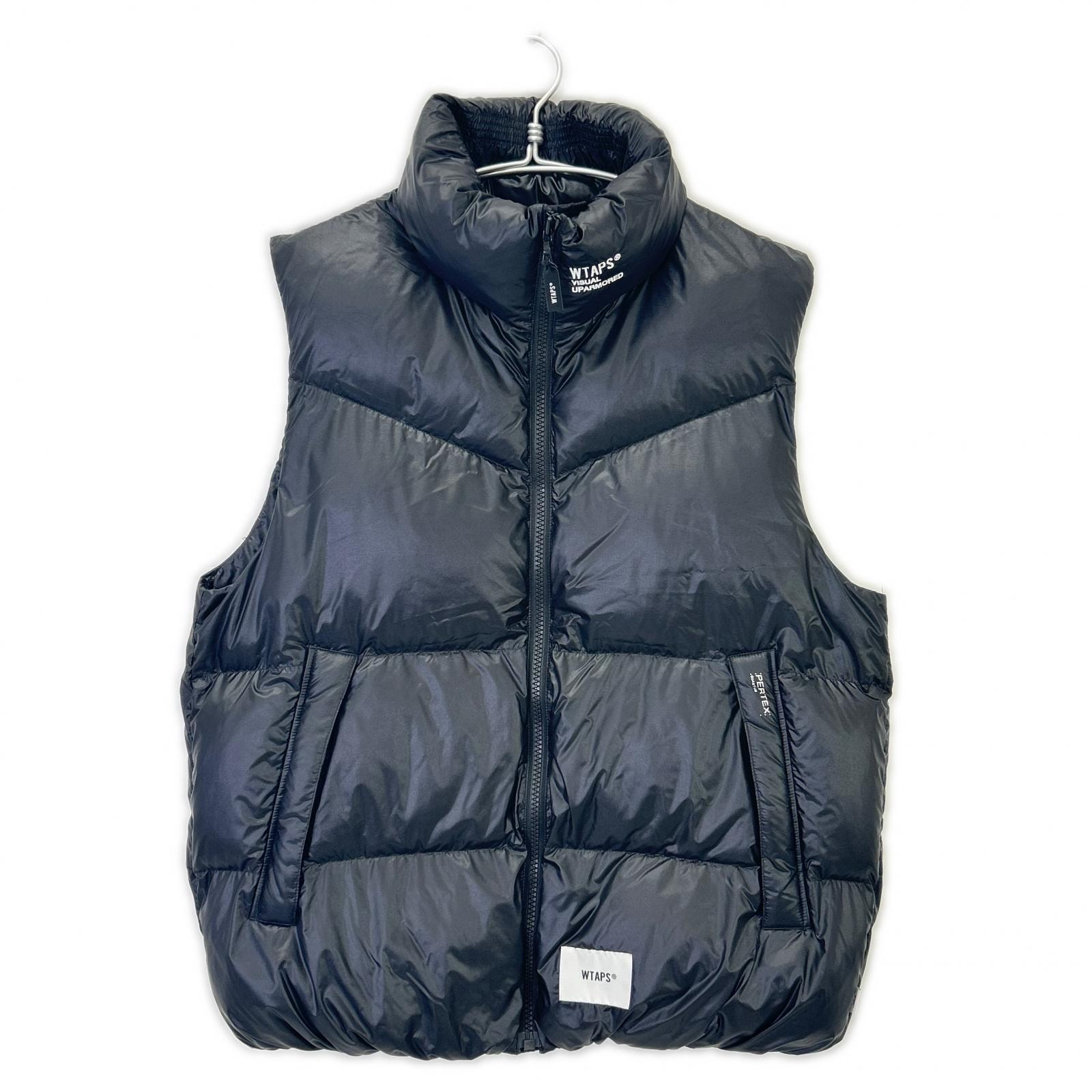 ダブルタップス 242CWDT-JKM03 ブラック NYLON. TAFFETA. PERTEX ベスト 04