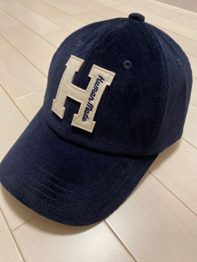 HUMAN MADE 6PANEL CORDUROY CAP "Navy"