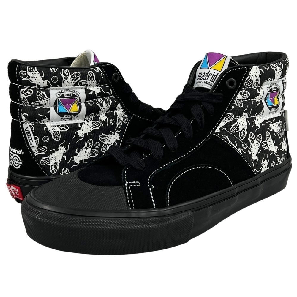 VANS バンズ × Madrid Skateboards Skate Sk8-Hi Reissue 137 Van Doren Approved スニーカー US9=27cm 56576