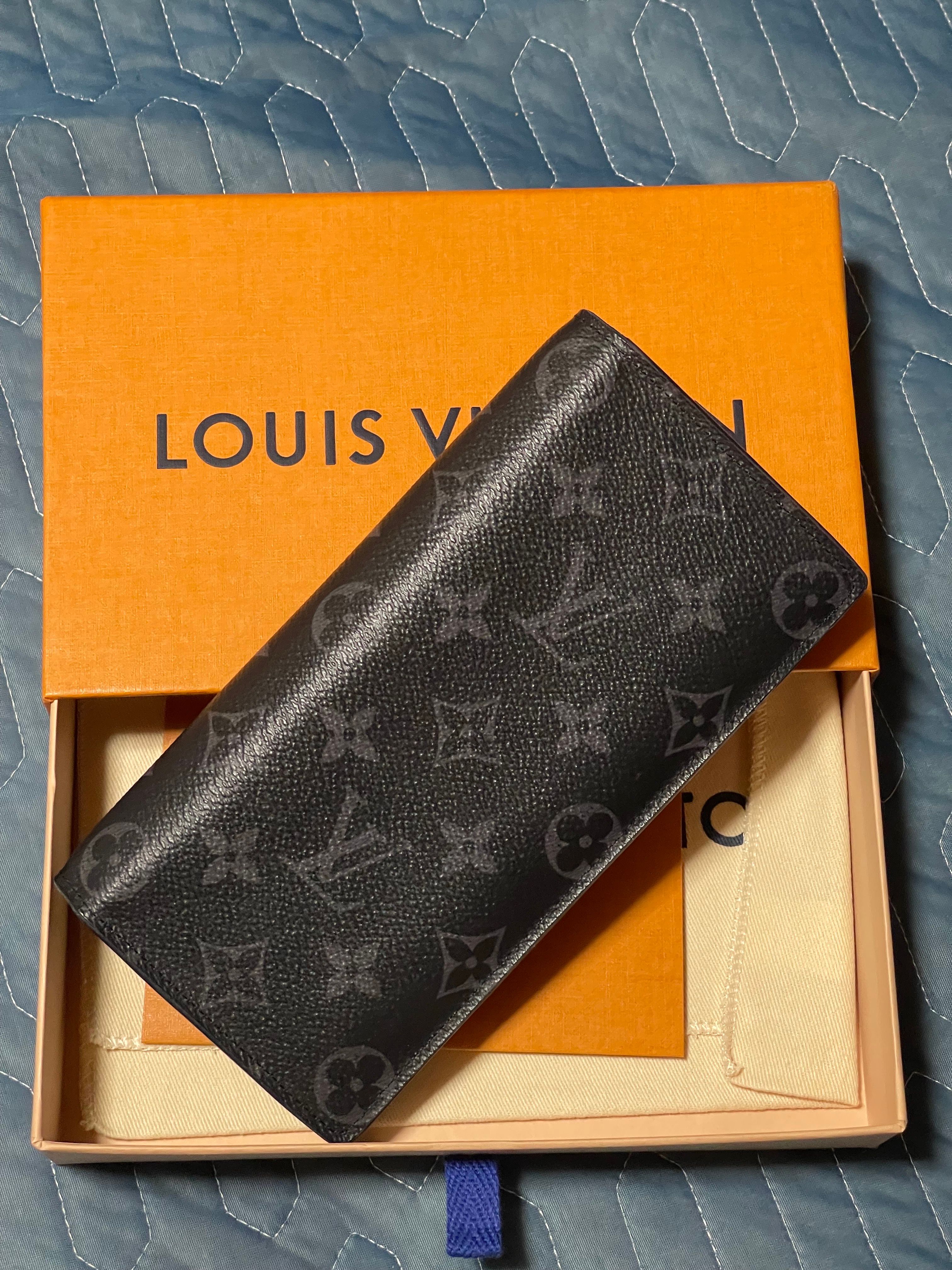 Louis Vuitton Brazza Wallet Monogram Eclipse