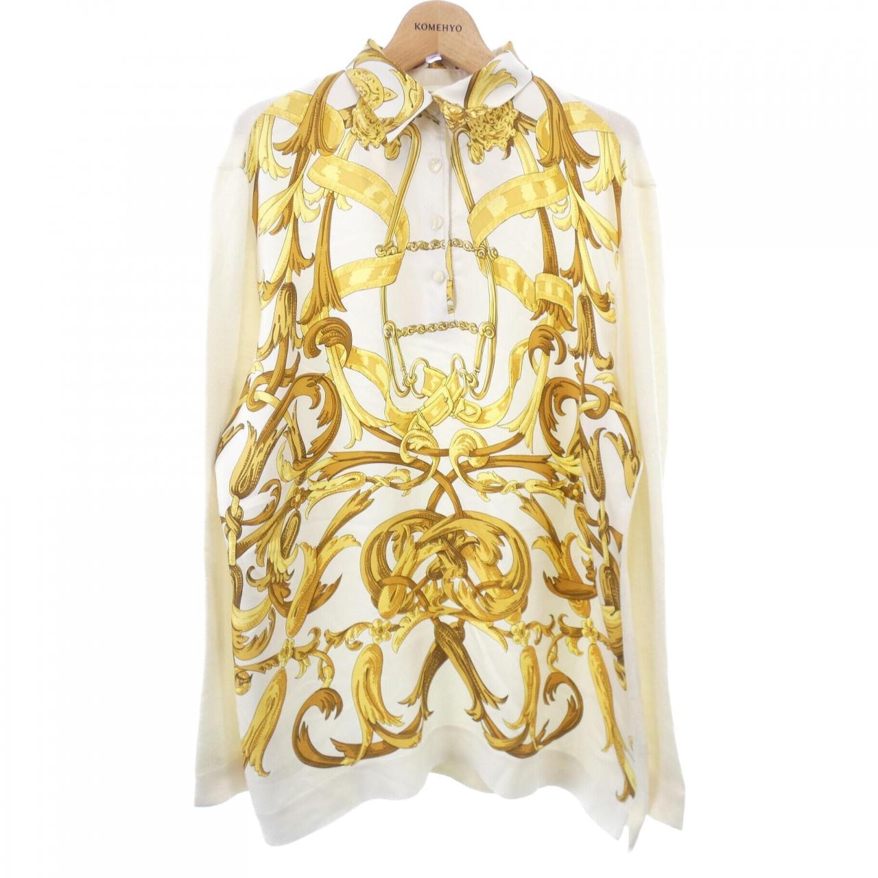 【ヴィンテージ】エルメス HERMES LE MORS A LA CONETABLE ツイルレーヌ. トップス