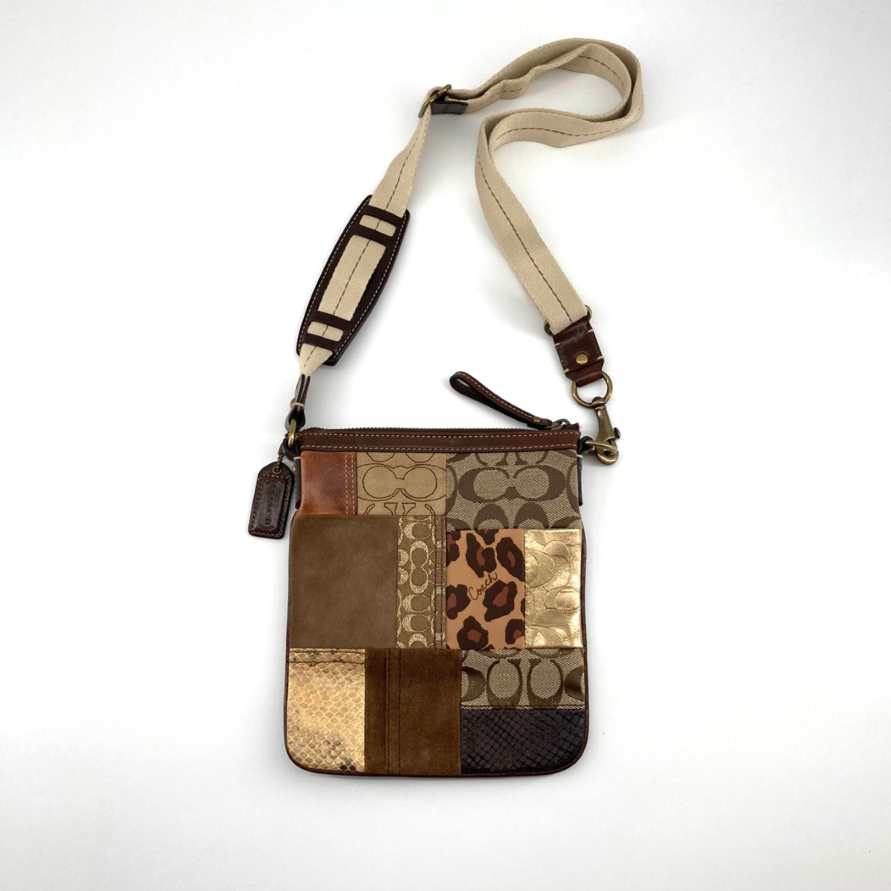 COACH(コーチ) シグネチャー  パッチワーク  40915 ショルダーバッグ マルチカラー