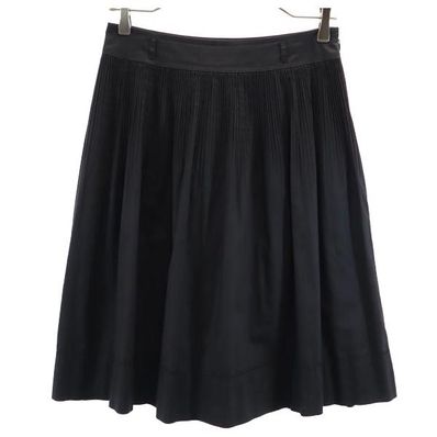 BURBERRY ミディ丈 プリーツスカート