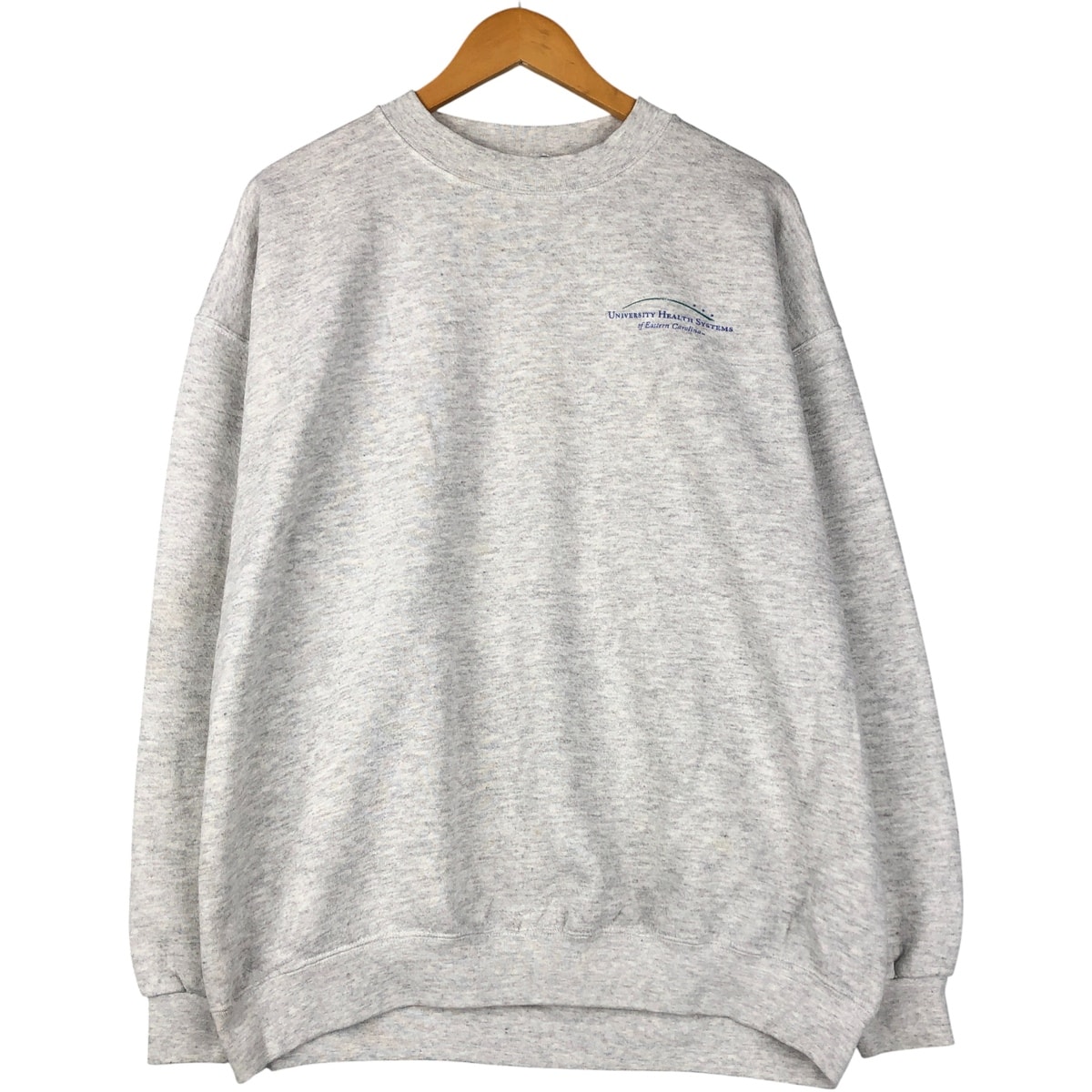 古着 90年代 リー Lee UNIVERSITY HEALTH SYSTEMS アドバタイジング スウェットシャツ トレーナー USA製 メンズXL相当 ヴィンテージ/eaa598707