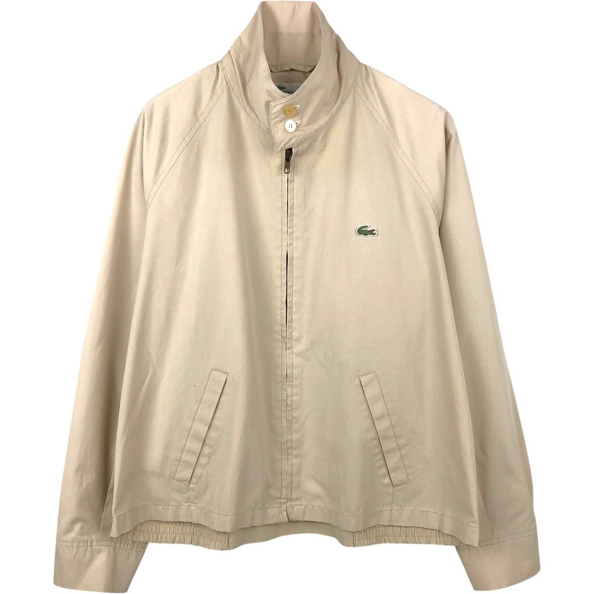 古着 70年代 ラコステ LACOSTE IZOD ハリントンジャケット スイングトップ メンズXL相当 ヴィンテージ/eaa648610