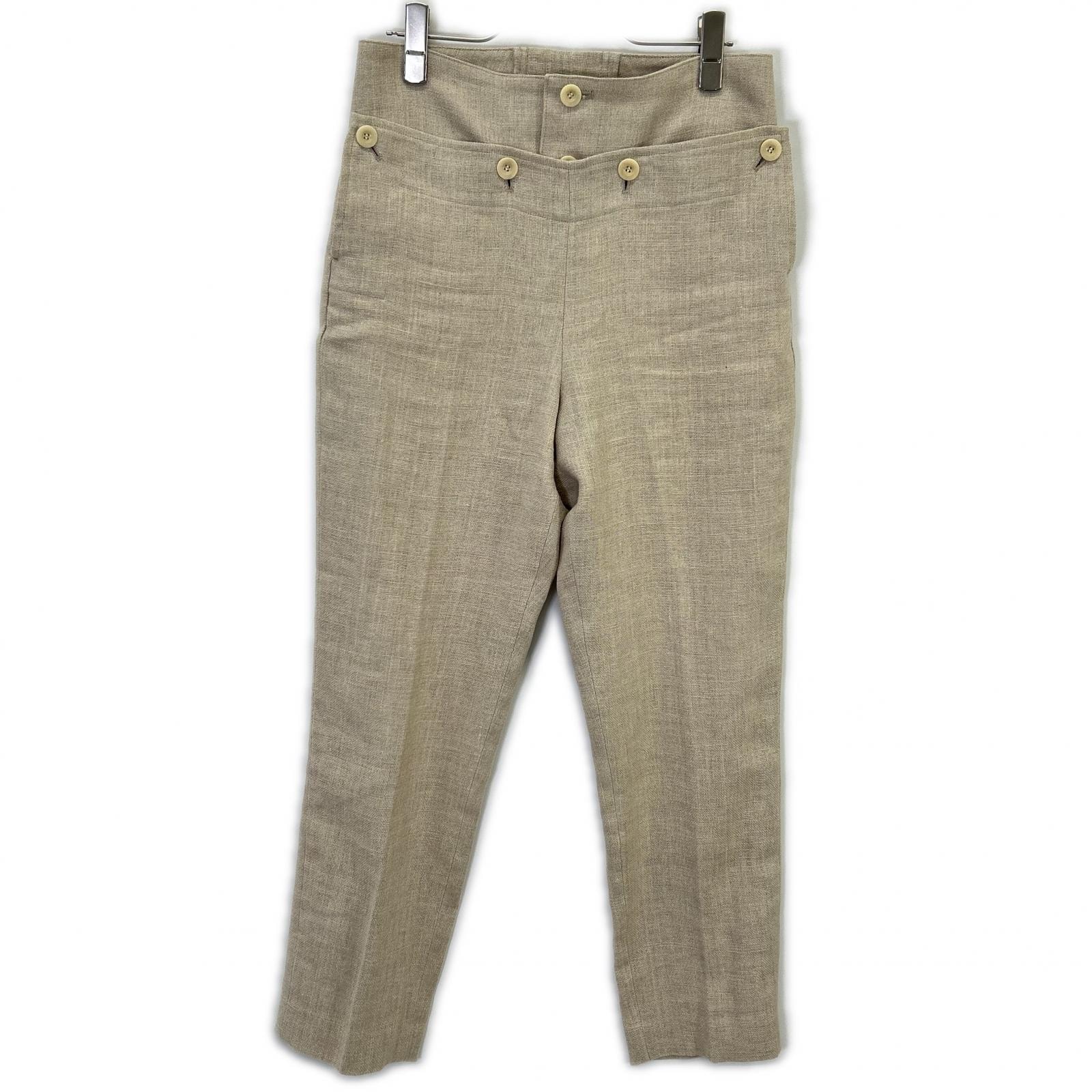 ハイク 231-13242 06 リネンマリンクロップドパンツ 2